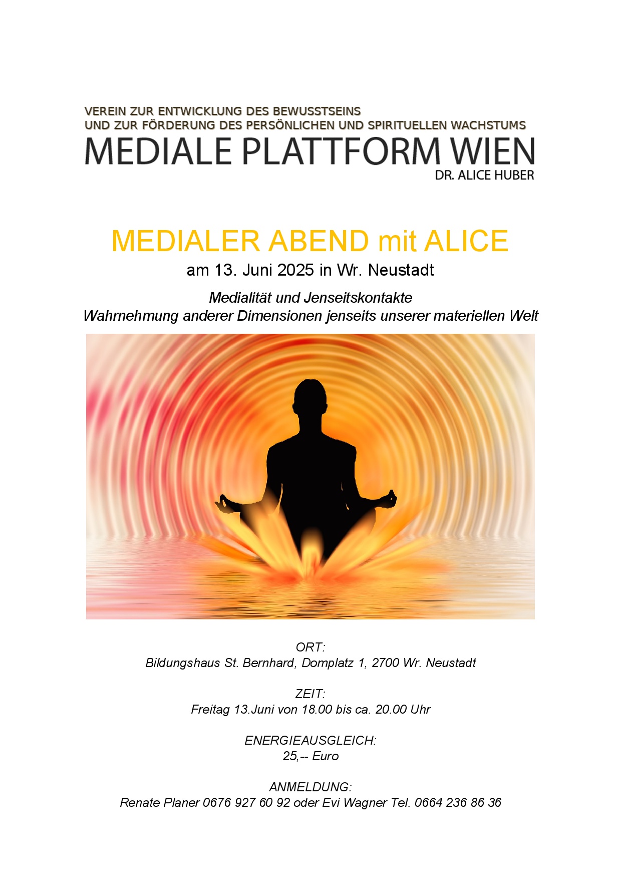 Herzlich Willkommen in der Medialen Plattform